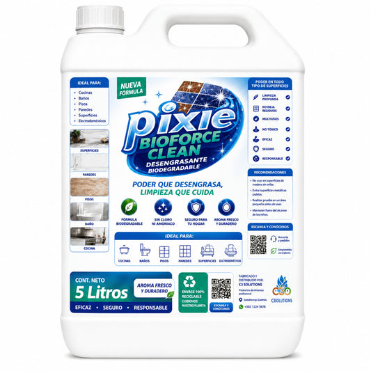 Pixie Bioforce Clean 5 Litros