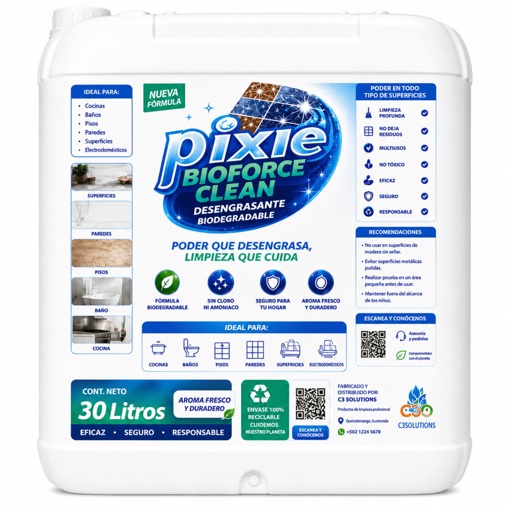 Pixie Bioforce Clean 20 Litros