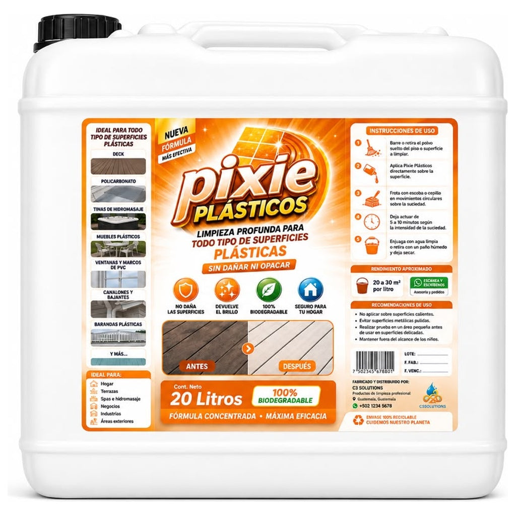 Pixie Plásticos 20 Litros