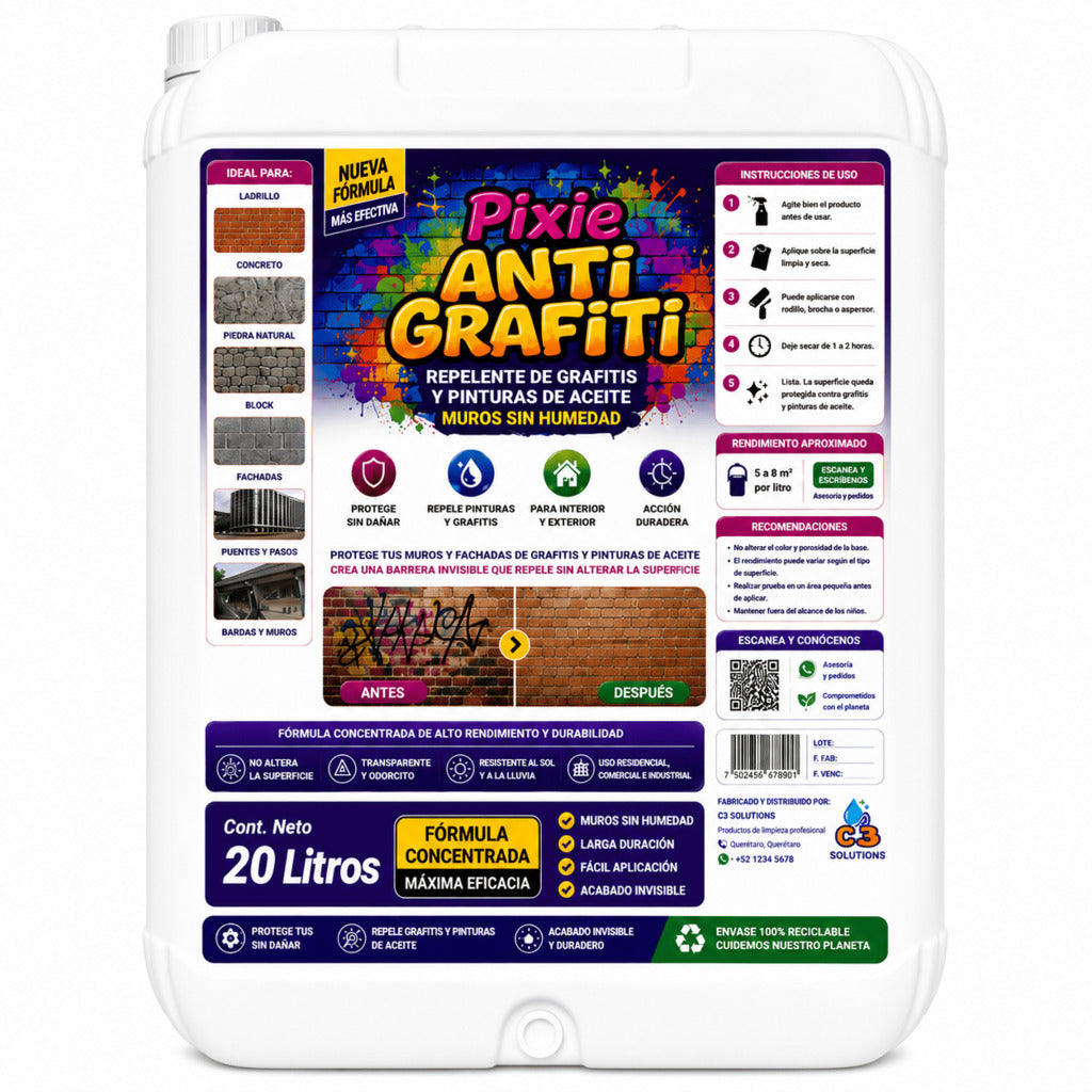 Pixie Antigrafiti 20 Litros
